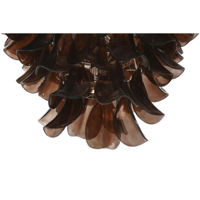 Lampara Techo Item Home DKD Home Decor Plateado Marron 80 x 80 x 80 cm 5