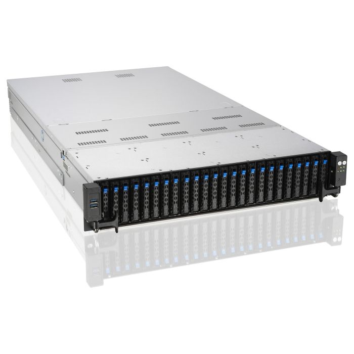 ASUS RS720A-E11-RS24U Barebone Servidor Rack 2U 24 Bahías 2.5'' 10G GPU 12