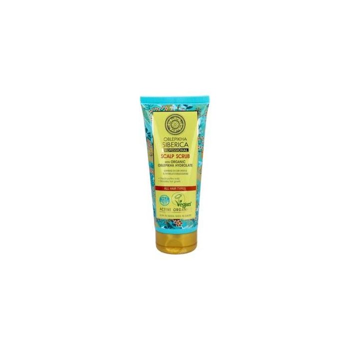 NATURA SIBERICA Oblepikha Exfoliante Cuero Cabelludo Purificante y Equilibrante 200 ml Vegano