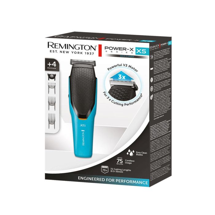 Cortapelos-Afeitadora Remington Power X Series X5 (4 Unidades) 1 Cortapelos-Afeitadora Remington Power X Series X5 (4 Unidades) 1