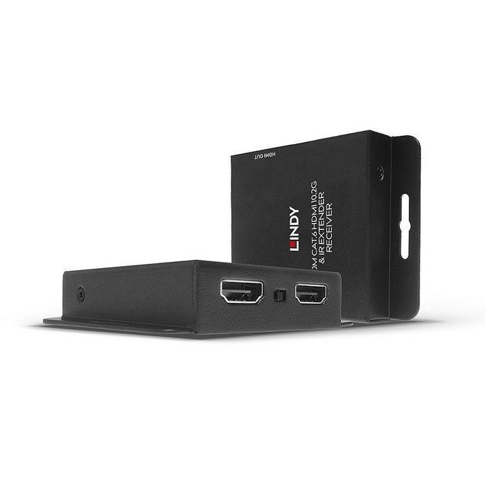 Lindy 70m Cat.6 HDMI 4K30 and IR Extender with PoC and Loop Out Lindy 70m Cat.6 HDMI 4K30 and IR Extender with PoC and Loop Out
