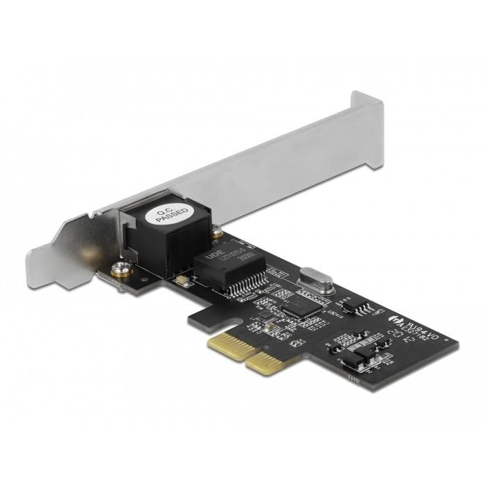 DeLOCK Tarjeta de Red PCI Express x1 a 2.5 Gigabit LAN RJ45 para PC Compatible con Windows y Linux Kernel 5.8 1