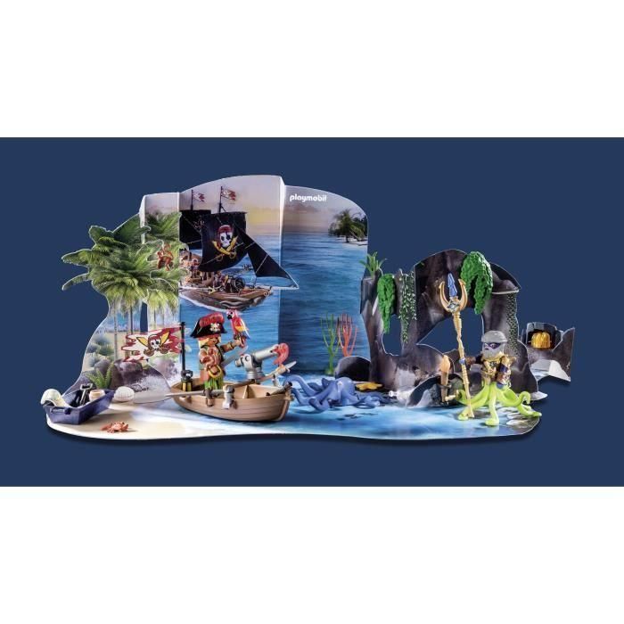 PLAYMOBIL - 71636 - Calendario de Adviento Pirata 4 PLAYMOBIL - 71636 - Calendario de Adviento Pirata 4