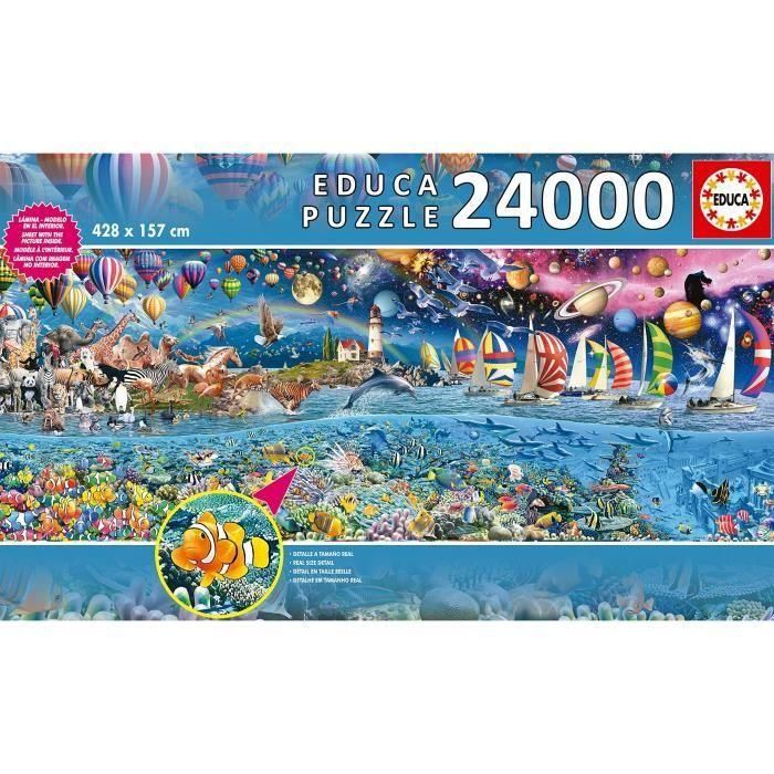 EDUCA Puzzle La Vie 24000 Pieces 1