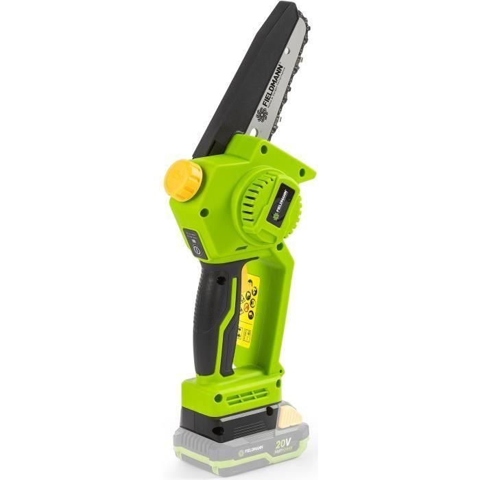 Fieldmann FIE8590669339600 Mini motosierra inalámbrica, 20 V, 127 mm, 11 m/s 4 Fieldmann FIE8590669339600 Mini motosierra inalámbrica, 20 V, 127 mm, 11 m/s 4