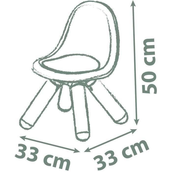 SMOBY - SMOBY Life - Silla infantil de terracota 2 SMOBY - SMOBY Life - Silla infantil de terracota 2