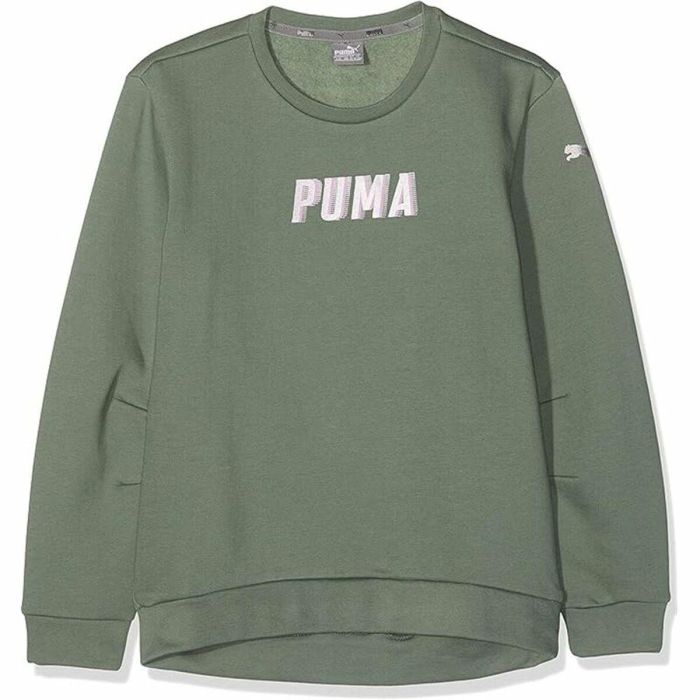Sudadera Infantil Puma Style Blanco Oliva 7-8 Años 0 Sudadera Infantil Puma Style Blanco Oliva 7-8 Años 0