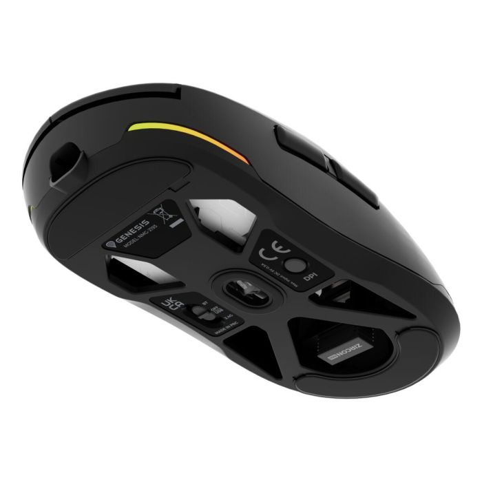 GENESIS NMG-2193 ratón Juego Ambidextro Bluetooth + USB Type-C Óptico 26000 DPI 13