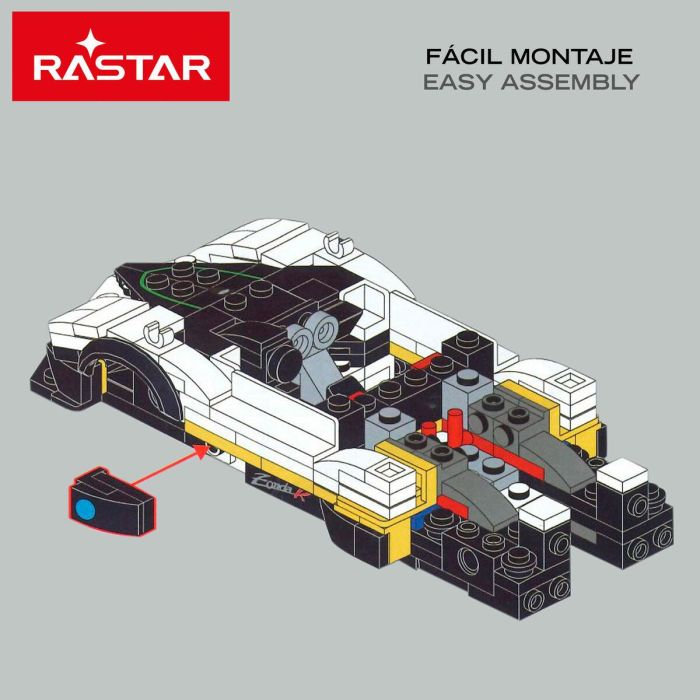 Juego de Construcción Pagani Coche 387 Piezas 4 Juego de Construcción Pagani Coche 387 Piezas 4