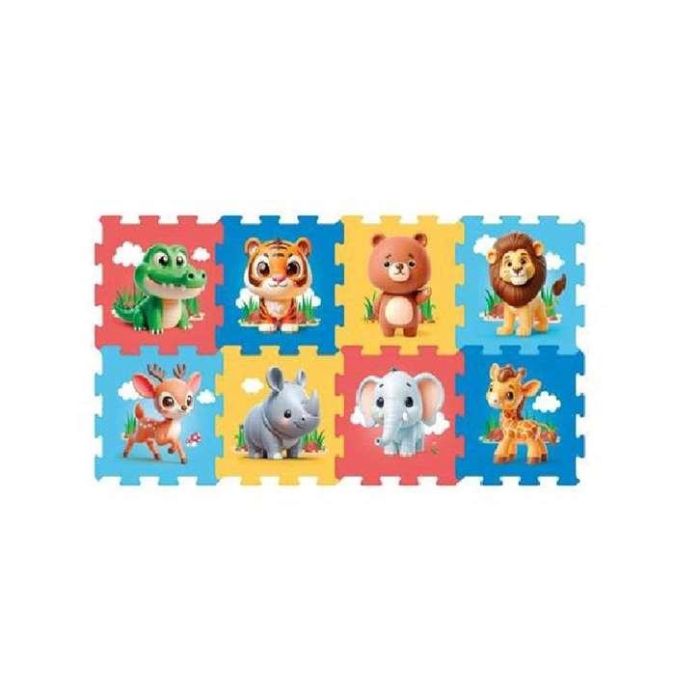 Puzzle eva animales 8 piezas 120x60 cm 0 Puzzle eva animales 8 piezas 120x60 cm 0