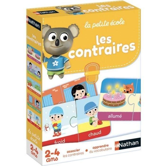 NATHAN La Petite Ecole - Les Contraires NATHAN La Petite Ecole - Les Contraires
