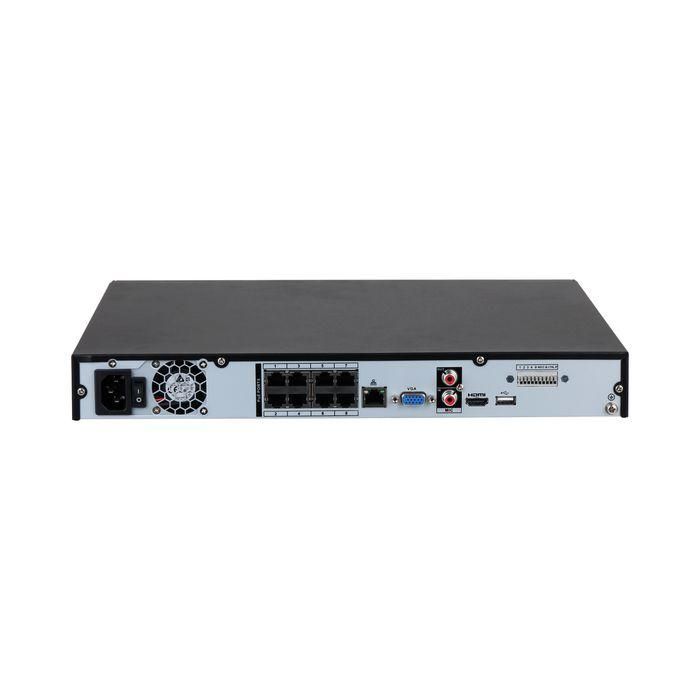 Dahua Grabador de red NVR 8 canales 1U 8 PoE 2HDDs WizSense HDMI VGA 1 Dahua Grabador de red NVR 8 canales 1U 8 PoE 2HDDs WizSense HDMI VGA 1