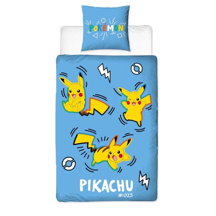 Juego de funda nórdica Pokémon Azul 2 Piezas 1