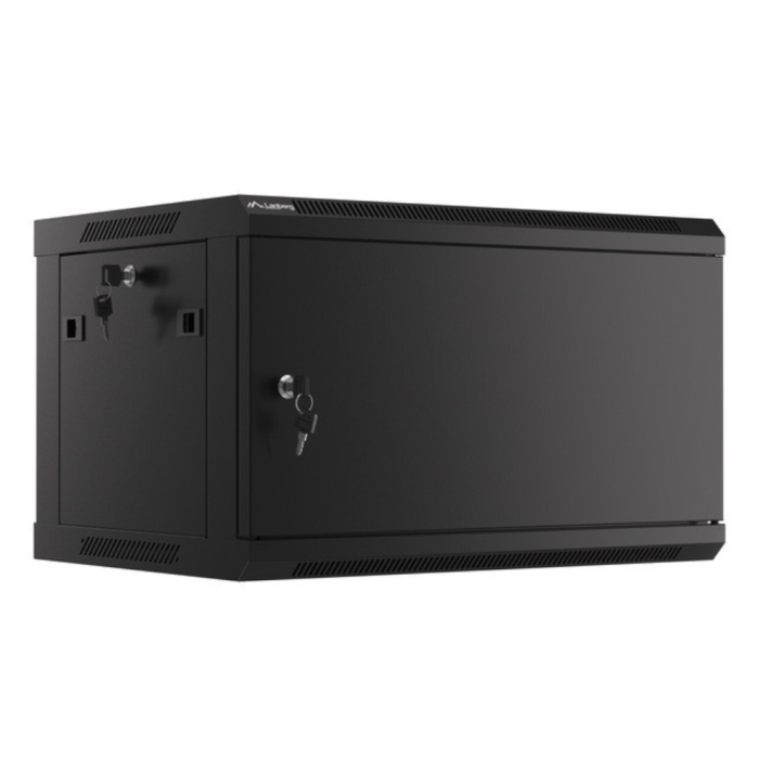 Lanberg WF01-6406-00B Armario Mural Rack 19 Pulgadas 6U Negro