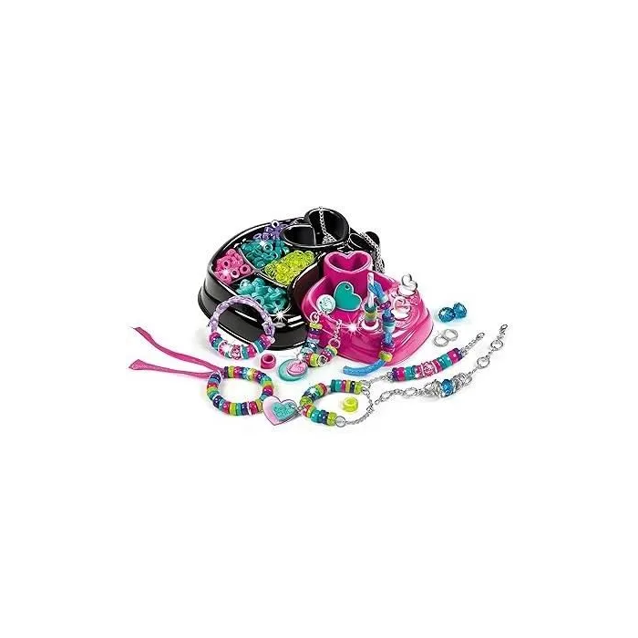 Clementoni Crazy Chic - Pulseras Multicolores - Creación de Joyas para Niñas a partir de 7 años 1