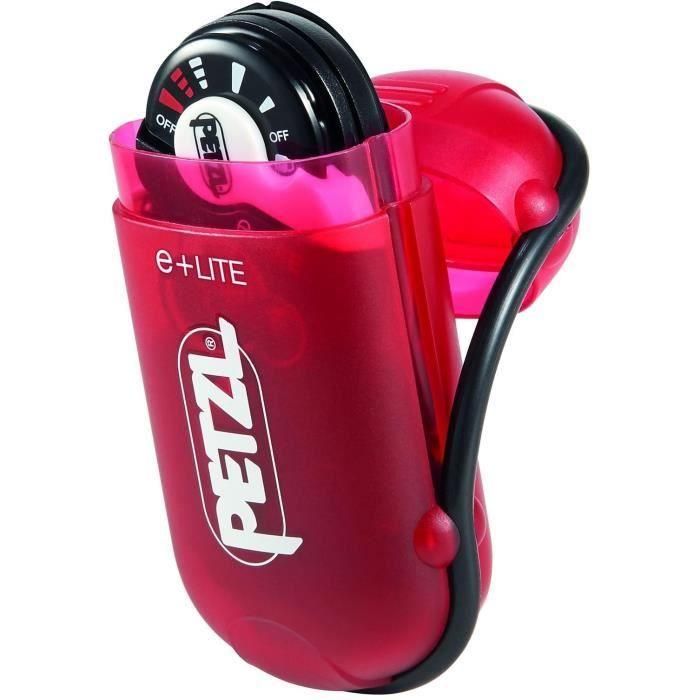 Linterna frontal de emergencia con diadema - PETZL - E+Lite - 40 lúmenes - Estuche incluido - Negro 3