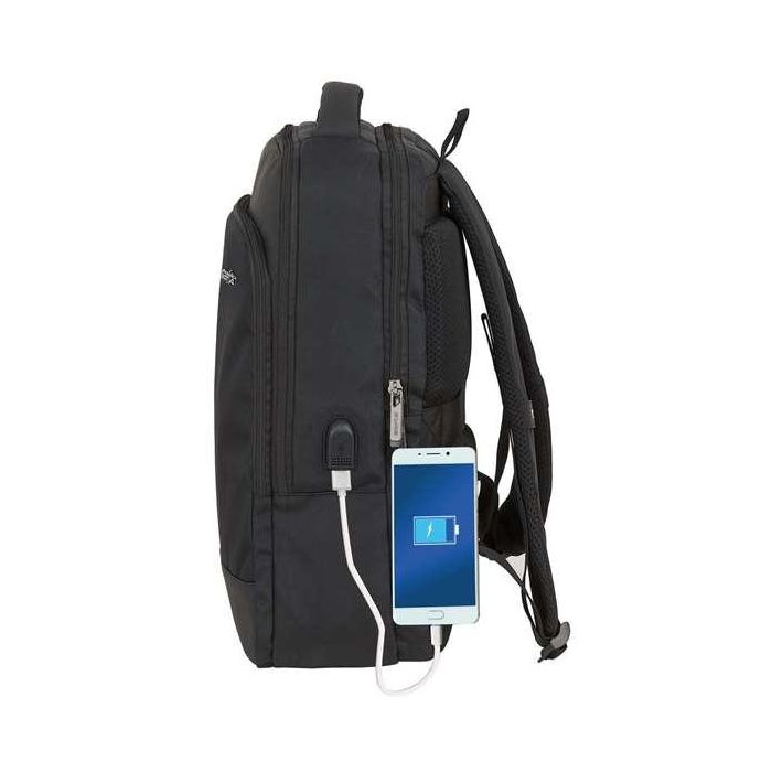 Safta Mochila Portatil 15,6" Tablet Usb Business Negra