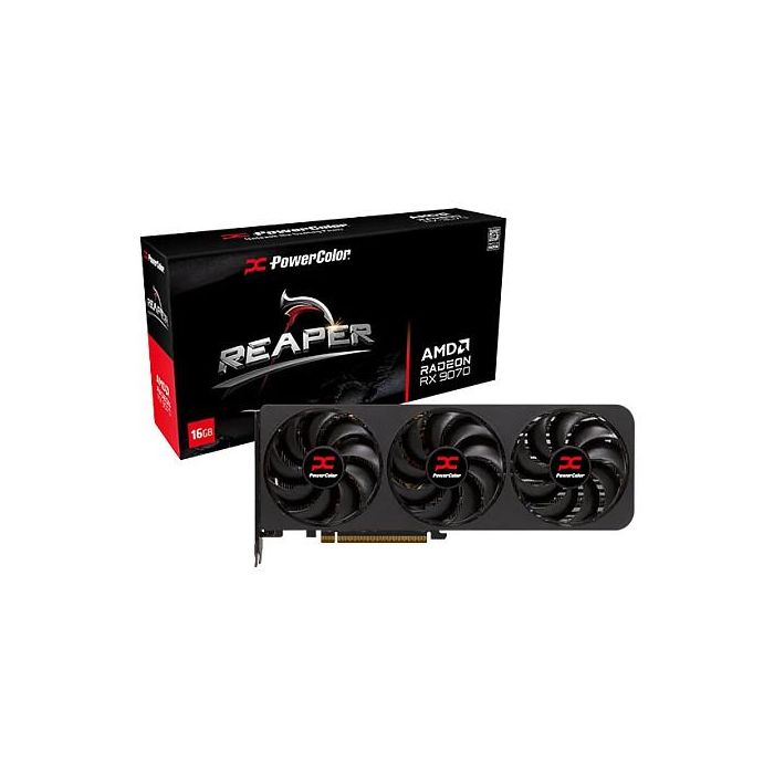 PowerColor Radeon RX 9070 16GB GDDR6 3Fan Tarjeta Gráfica 6 PowerColor Radeon RX 9070 16GB GDDR6 3Fan Tarjeta Gráfica 6