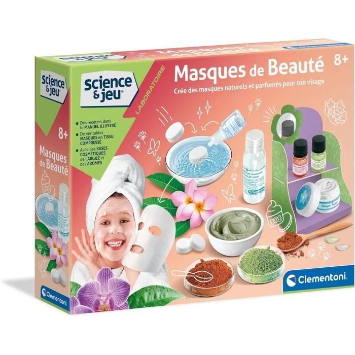 Clementoni Science & Jeu: Kit Científico para Crear Máscaras de Belleza Faciales Naturales y Delicadas, Incluye Manual Ilustrado 0 Clementoni Science & Jeu: Kit Científico para Crear Máscaras de Belleza Faciales Naturales y Delicadas, Incluye Manual Ilustrado 0