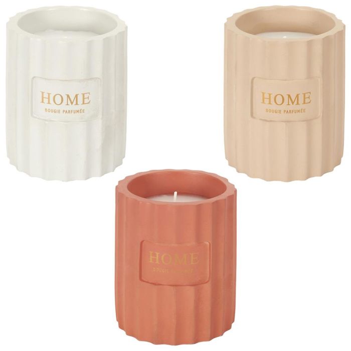 Home Deco Factory Vela Perfumada Colección Nude Palette Terracota Almizcle Gris 11 cm Diámetro 9.8 cm 2 Home Deco Factory Vela Perfumada Colección Nude Palette Terracota Almizcle Gris 11 cm Diámetro 9.8 cm 2