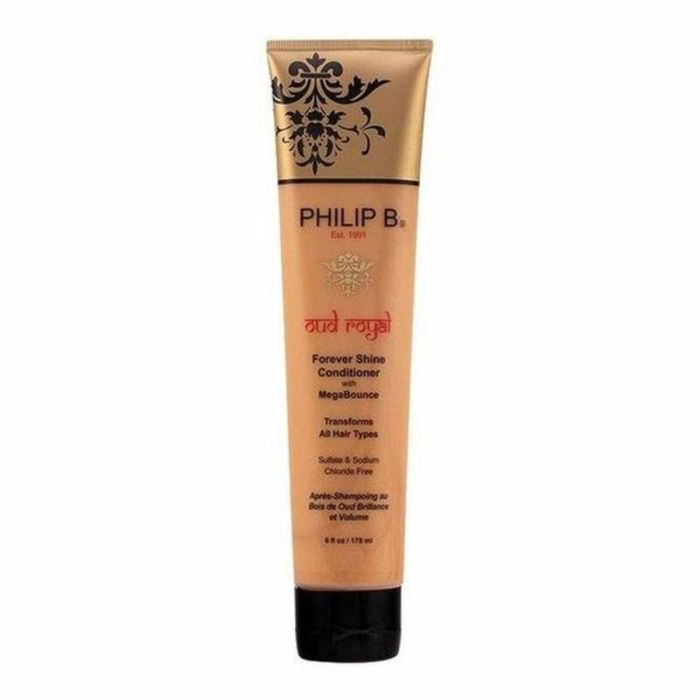 Philip B OUD ROYAL Forever Shine Acondicionador Brillo Duradero, Sin Encrespamiento, Cabello Sedoso y Sin Parabenos, 178 ml Philip B OUD ROYAL Forever Shine Acondicionador Brillo Duradero, Sin Encrespamiento, Cabello Sedoso y Sin Parabenos, 178 ml
