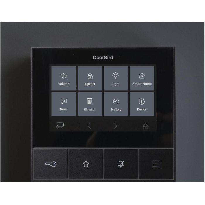 DoorBird A1101 Videoportero Interior IP Negro, Pantalla 4" IPS, WiFi, PoE 2 DoorBird A1101 Videoportero Interior IP Negro, Pantalla 4" IPS, WiFi, PoE 2