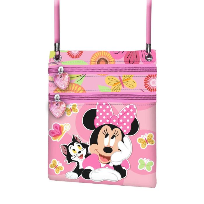 Bolso Action Vertical Kitten Disney Minnie Mouse Rosa