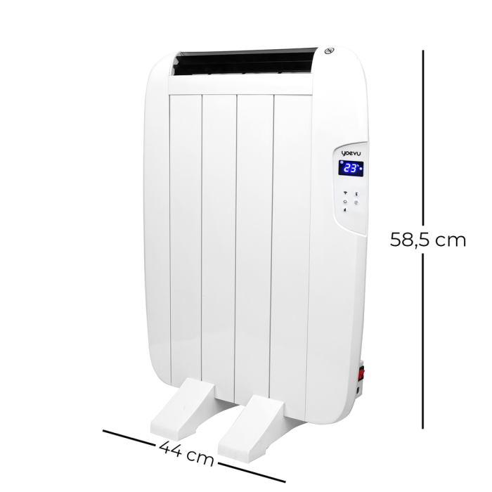 Yoevu Radiador Eléctrico Bajo Consumo, Compatible con Alexa y Google Home, Eficiente para Espacios Pequeños 3 Yoevu Radiador Eléctrico Bajo Consumo, Compatible con Alexa y Google Home, Eficiente para Espacios Pequeños 3