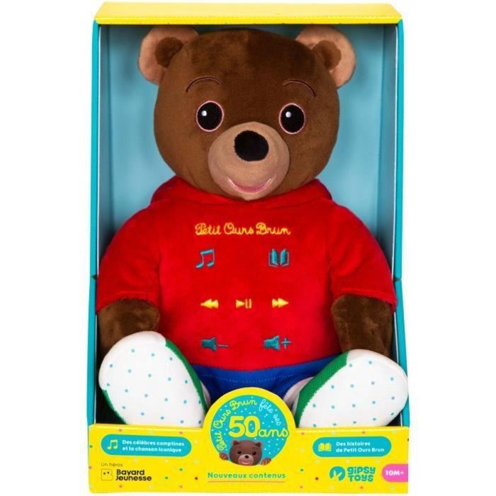 Gipsy Toys Peluche Musical Osito Pardo Cuentacuentos GIP3268060565564 28 cm 5 Gipsy Toys Peluche Musical Osito Pardo Cuentacuentos GIP3268060565564 28 cm 5