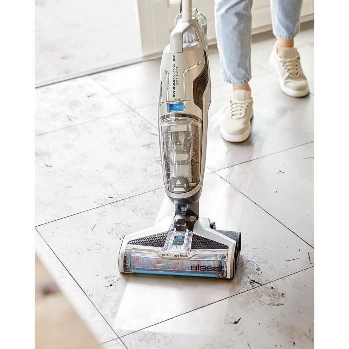 Bissell Crosswave C3 Select 3551N - Aspiradora de lavadora 3 en 1 - Cleaning múltiple - Cleaning - Ciclo de autoxtotaje - Potencia 560W 1