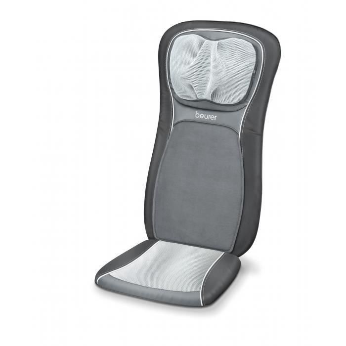 Beurer MG-260 Funda de Asiento de Masaje Shiatsu con Función Luz y Calor, Color Negro 1 Beurer MG-260 Funda de Asiento de Masaje Shiatsu con Función Luz y Calor, Color Negro 1