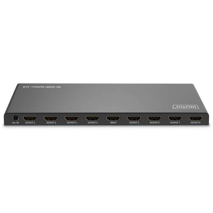 Digitus HDMI Splitter 1x8 4K/60Hz HDCP 2.3 EDID Control 3