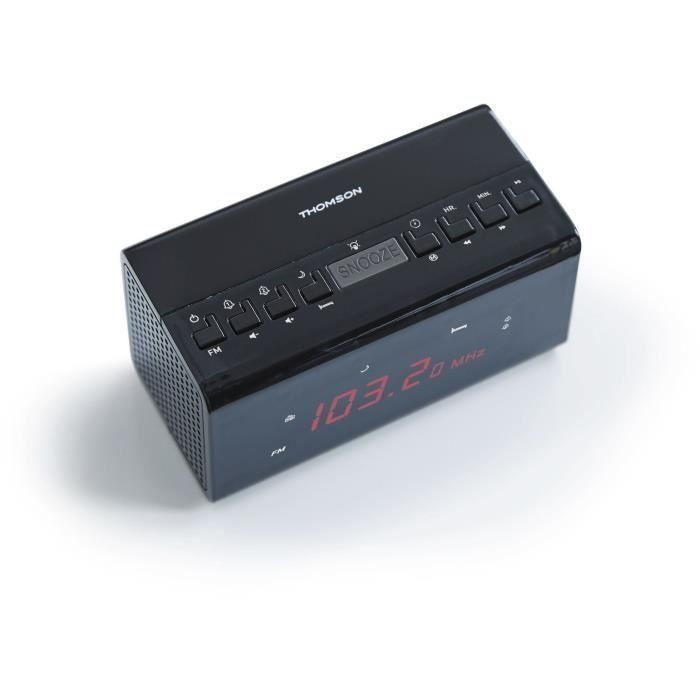 Radio Despertador - THOMSON - CR50 - Negro 4 Radio Despertador - THOMSON - CR50 - Negro 4