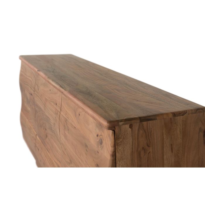 Giner y Colomer Aparador de Madera de Acacia Maciza 140 cm, Diseño Minimalista, Fabricado a Mano 4 Giner y Colomer Aparador de Madera de Acacia Maciza 140 cm, Diseño Minimalista, Fabricado a Mano 4