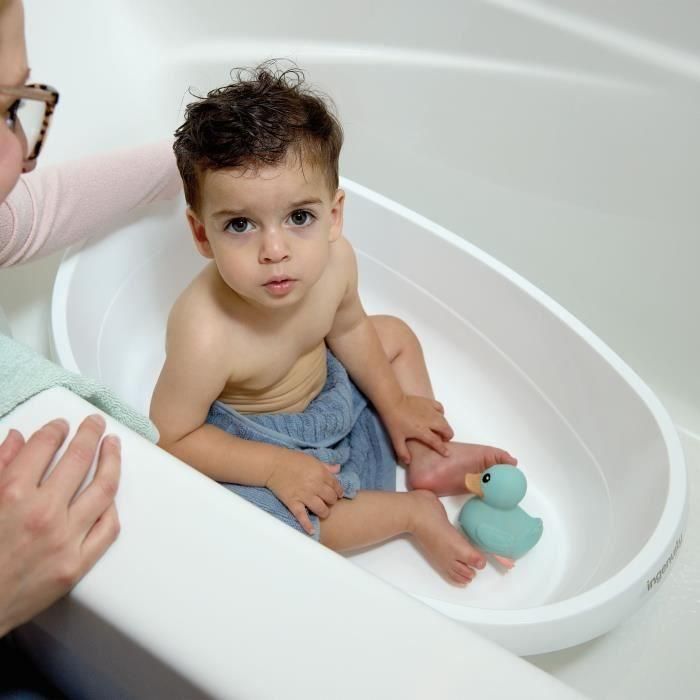 Bañera para bebé 3 en 1 - INGENUITY - Compacta - Ampliable - 3 modos de uso - Fácil de limpiar 4 Bañera para bebé 3 en 1 - INGENUITY - Compacta - Ampliable - 3 modos de uso - Fácil de limpiar 4