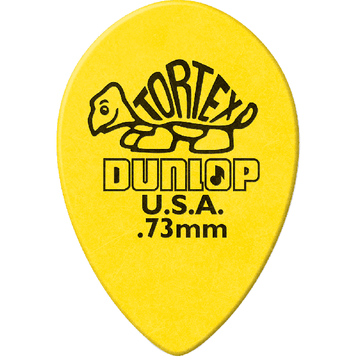 DUNLOP Pack 36 Púas Tortex Small Teardrop 0,73Mm 1