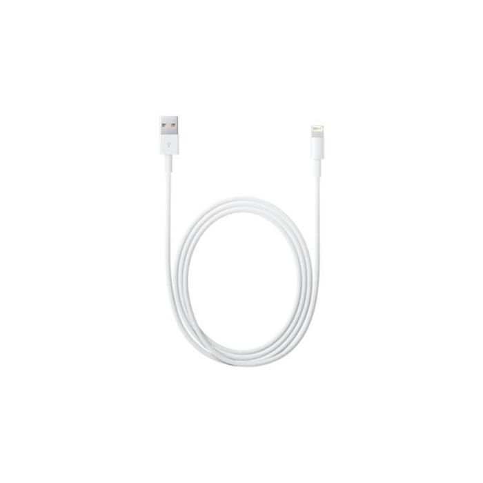 Cable USB a Lightning Apple Lightning - USB Blanco 2 m 2 Cable USB a Lightning Apple Lightning - USB Blanco 2 m 2