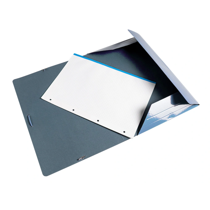 Liderpapel Carpeta Gomas Tres Solapas Cartón Plastificado Folio Colores Pasteles Surtidos 7