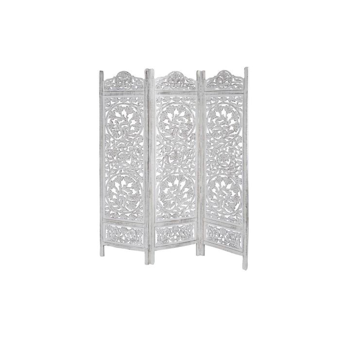 Biombo DKD Home Decor Blanco Madera de mango Madera MDF 150 x 2 x 180 cm 0 Biombo DKD Home Decor Blanco Madera de mango Madera MDF 150 x 2 x 180 cm 0