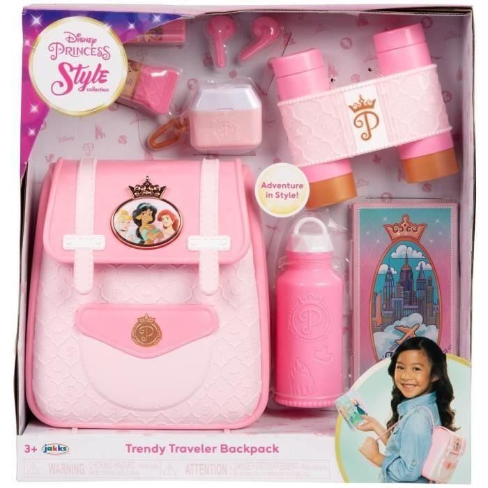 Mochila de viaje DISNEY STYLE JAKKS COLLECTION - Para niños a partir de 3 años - Licencia Disney - Rosa 4 Mochila de viaje DISNEY STYLE JAKKS COLLECTION - Para niños a partir de 3 años - Licencia Disney - Rosa 4