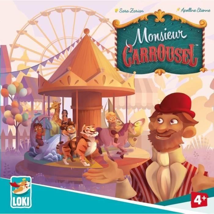 Sr. Carrousel - Juego de mesa - Cooperativa - de 4 años - Loki - 51572 Sr. Carrousel - Juego de mesa - Cooperativa - de 4 años - Loki - 51572