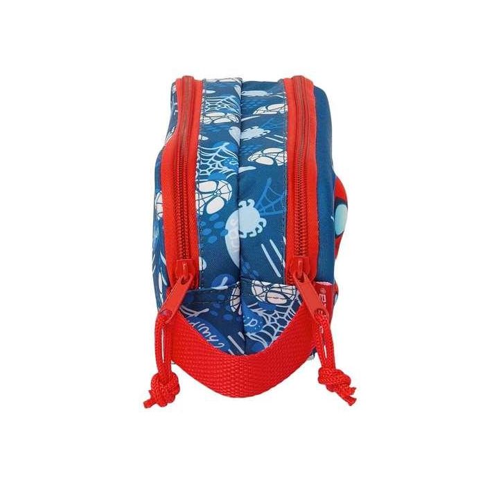 Safta Estuche Escolar Portatodo Doble 3D con Dos Cremalleras 80x60x210 mm 5