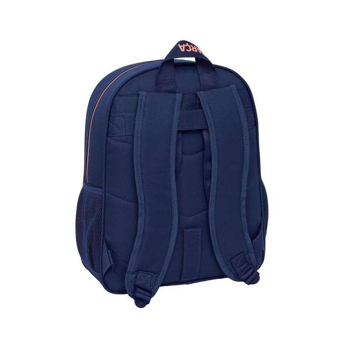 Mochila junior adapt.carro f.c.barcelona 2ª equipacion 32x38x12cm 1