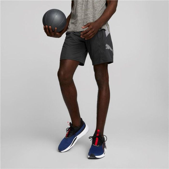 Pantalón Corto Deportivo Puma Negro Pantalón Corto Deportivo Puma Negro