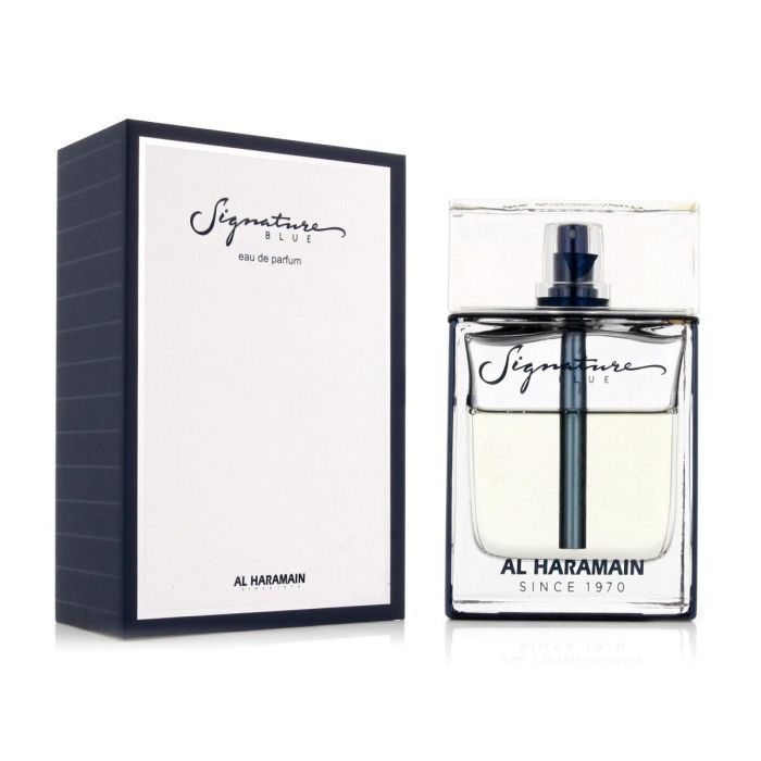 Perfume Hombre Al Haramain EDP Signature Blue (100 ml)