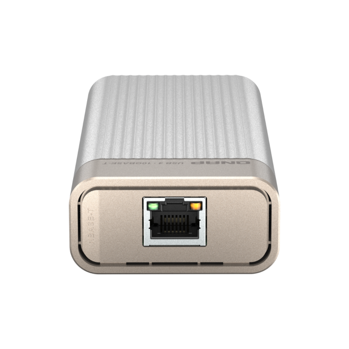 Qnap Adaptador USB-C a RJ45 10GbE USB 4. Conecta tu dispositivo a una red Gigabit Ethernet ultrarrápida. Incluye cable USB 4 C-C. Compatible Cat 6a. 2 Qnap Adaptador USB-C a RJ45 10GbE USB 4. Conecta tu dispositivo a una red Gigabit Ethernet ultrarrápida. Incluye cable USB 4 C-C. Compatible Cat 6a. 2