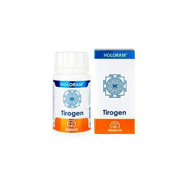 Holoram Tirogen 730Mg 60 Cap - Apoyo Tiroides y Equilibrio Hormonal con Plantas, Vitaminas y Minerales