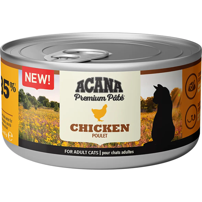 Acana Feline Premium Pate Pollo 24x85 grs