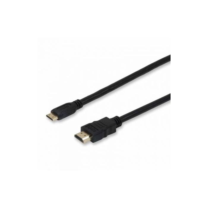 Cable HDMI 1.4 Equip 119307/ HDMI Macho - Mini HDMI Macho/ 2m/ Negro 0 Cable HDMI 1.4 Equip 119307/ HDMI Macho - Mini HDMI Macho/ 2m/ Negro 0