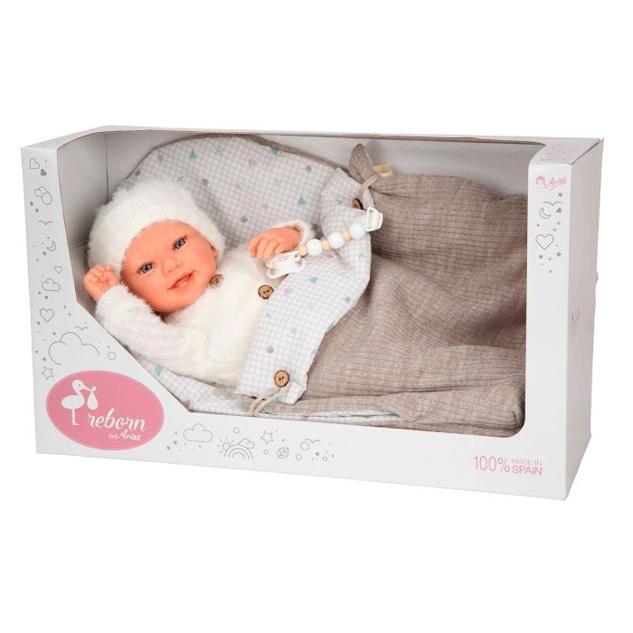 Muñecas Arias Muñeco Reborn Henar con Nana 45 cm para +3 años 1